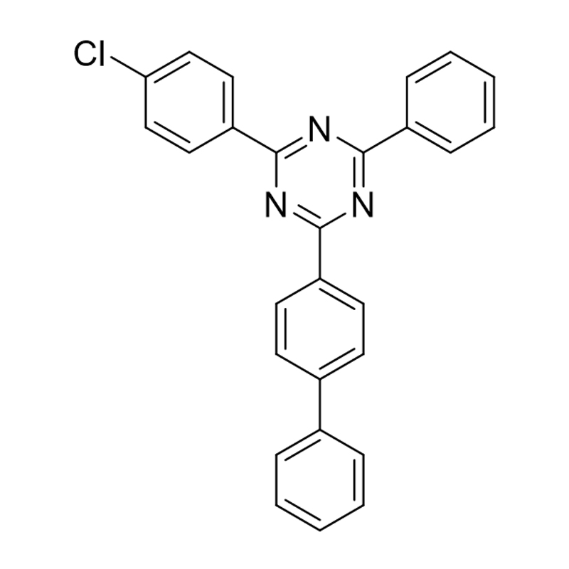 2-(bifenil-4-il)-4-(4-klorofenil)-6-fenil-1,3,5-triazin