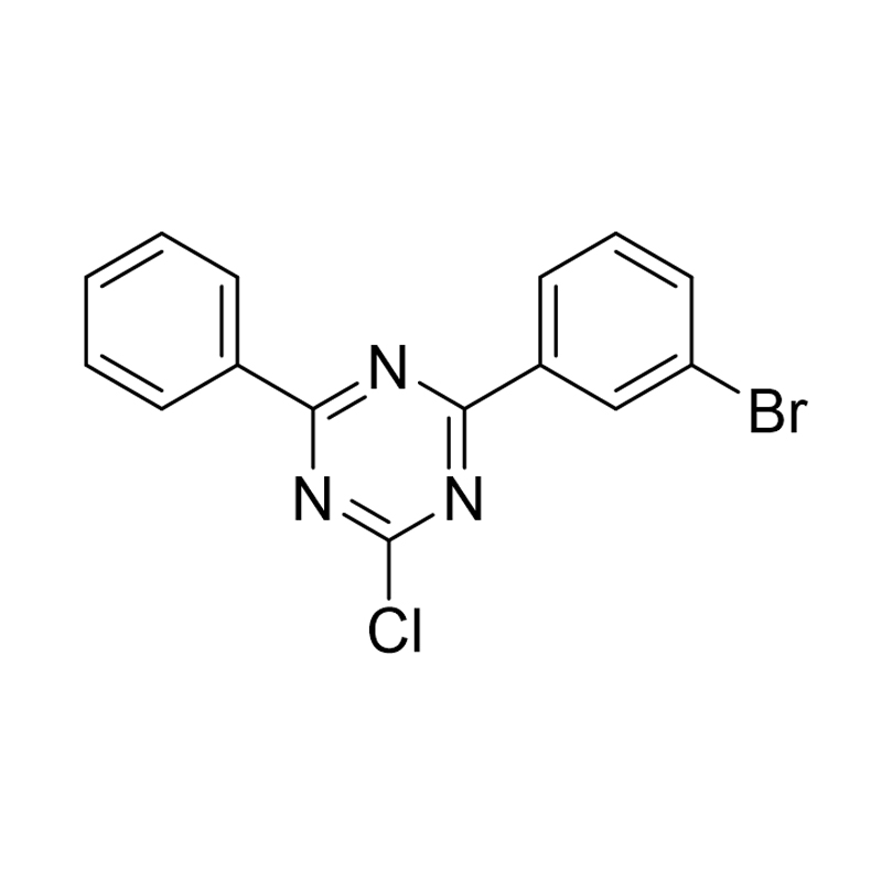 2-(3-bromofenil)-4-kloro-6-fenil-1,3,5-triazin
