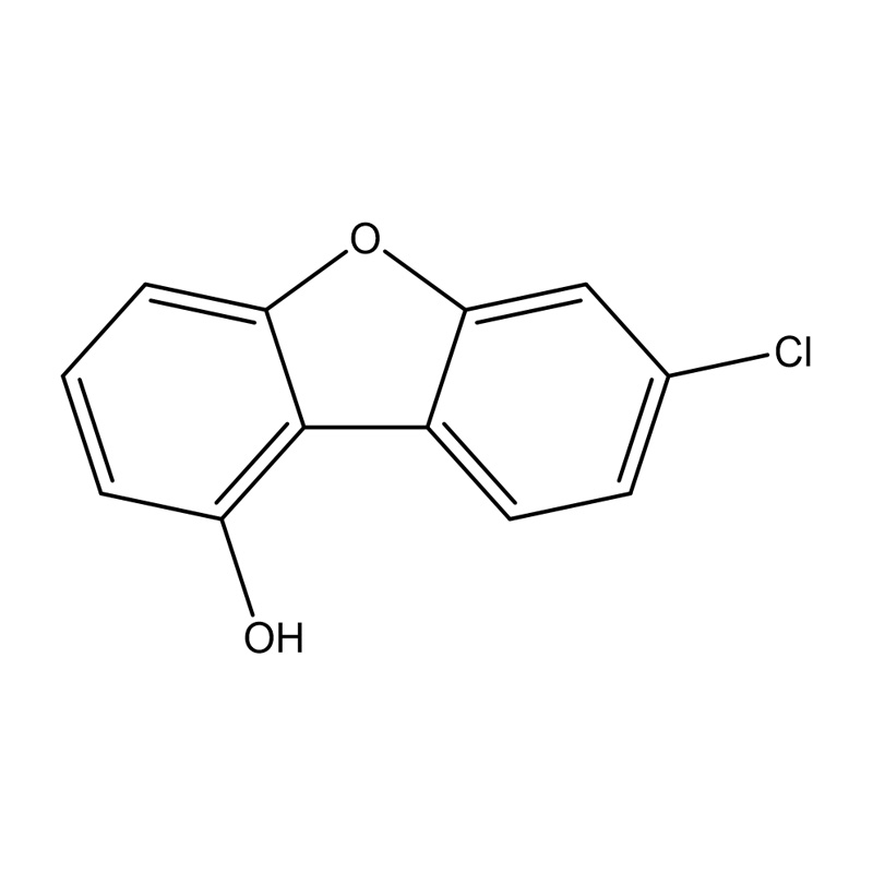1-Dibenzofuranol, 7-kloro-